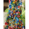 Perles Ovales 14 x 10 mm – Verre Millefiori Multicolores