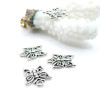 Breloques Papillon 15x12mm – Argent Antique