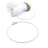 Boucles d’Oreilles Créoles Cintres 40 mm – Acier Inoxydable 304 Doré 18K