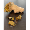 Boucles d'oreille Clips 10mm – Acier Inoxydable Chirurgical 316L Doré à l'or fin 18K
