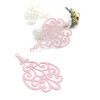 Estampes Pendentifs Arabesque 45mm – Métal Finition ROSE