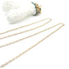 Chaîne Maille Jaseron 2mm – Acier Inoxydable 304 Doré à l’or fin 18K – Placage IONIQUE