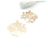 Estampes Pendentifs Filigrane Arbre 23 mm – Laiton Doré