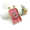 Pendentif Amulette, Chance 21mm, Acier Inoxydable 304 Doré à l'or fin 14K PVD