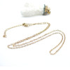 Colliers Princesse 45cm Jaseron 1.6mm – Acier Inoxydable 304 Doré 18K IONIQUE