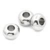 Perles Intercalaire Rondelle 6 par 3 Trou 2.5mm – Acier Inoxydable 304
