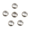 Perles Intercalaire Rondelle 4 par 2mm, Trou 2mm – Acier Inoxydable Argenté