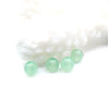 Perles Rondes 4 mm Imitation Jade coloris Aqua Marine