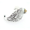 Supports Bracelet Filigrane Métal Couleur Argent Antique