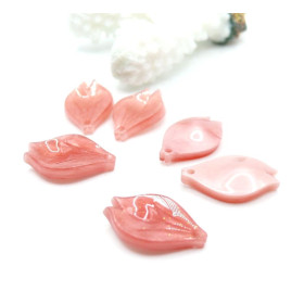 Pendentifs Pétale 12 x 19 mm – Acrylique