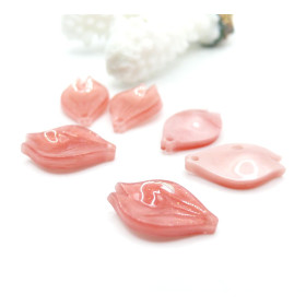 Pendentifs Pétale 12 x 19 mm – Acrylique