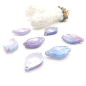 Pendentifs Pétale 12 x 19 mm – Acrylique