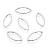 Pendentifs, Connecteur Navette 17mm – Acier Inoxydable 304