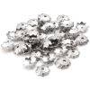 Coupelles Fleur 7mm – Acier Inoxydable 304 Argenté