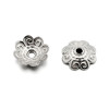 Coupelles Fleur 11 mm – Acier Inoxydable 304 – Argenté