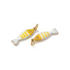 Pendentif avec anneau Poisson Émaillé 18,5 mm – Acier Inoxydable 304 Doré à l’or fin 18K, IONIQUE