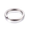 Anneaux Porte-Clés 25 mm – Acier Inoxydable 304 Argenté