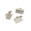Serre-fils Griffes Attache Ruban 10 x 5 mm – Acier Inoxydable – Argenté