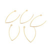 Boucles d’oreille Boucle 40.5mm – Acier Inoxydable Doré à l'or fin 18K