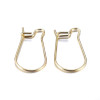 Boucles d'Oreilles Dormeuses 20 x 12 mm – Acier Inox 304 Doré à l'Or Fin 18K