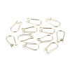 Boucles d'Oreilles Dormeuses 20 x 12 mm – Acier Inox 304 Doré à l'Or Fin 18K