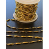 Chaîne maille fantaisie Tige 11mm – Acier Inoxydable 304 Doré, placage IONIQUE