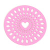 Estampes Coeur dans Cercle 29mm – Métal Finition ROSE