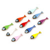 Pendentif  Poisson Émaillé JAUNE 20 mm – Acier Inox 304 Doré à l'Or Fin 18K – Placage PVD