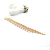 Pendentif Charm Chaîne Style Passementerie 10 cm – Laiton Doré à l'Or Fin 18K