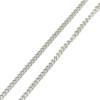 Collier 50 cm Maille Gourmette 2 mm – Acier Inox 304 Argenté
