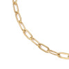 Bracelet Intercalaire Réglable Maille Trombone – Acier Inox 304 Doré