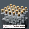 Fioles en Verre avec Bouchon en Liège 75 × 22 mm – 19,2 ml