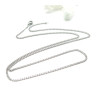 Collier 50 cm Maille Gourmette 2 mm – Acier Inox 304 Argenté