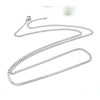 Collier 50 cm Maille Gourmette 2 mm – Acier Inox 304 Argenté