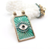 Pendentif Amulette, Chance 21mm, Acier Inoxydable 304 Doré à l'or fin 14K PVD