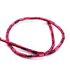 Perles Colonne 8x4mm Nacre Bordeaux Vin