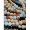 Perles Rondes 10mm – Jaspe Aqua Terra reconstitué