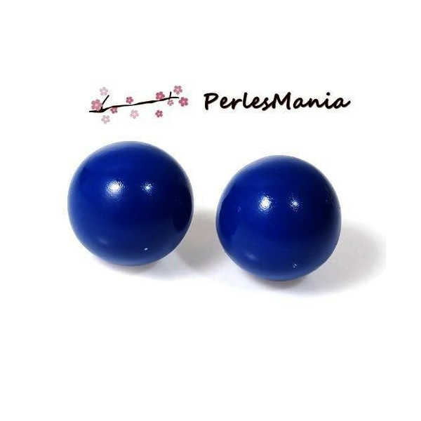 Perle Sonore 16mm Bleu Royal pour Création de Bola de Grossesse