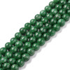 Perles Rondes Jade Mashan Vert 8 mm