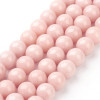 Perles Jade Mashan Rose pâle 10mm