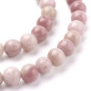 Perles Rondes 8 mm – Rhodonite