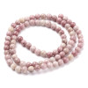 Perles Rondes 8 mm – Rhodonite