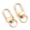 Grands Mousquetons Porte-Clés 31mm – Métal Doré
