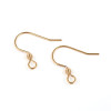 Boucles d’oreille Crochet 18mm – Acier Inoxydable 304 Doré à l’or fin 24K