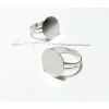2 supports de bague plateau double 15 mm PP 