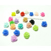 10 cabochons petites fleur Résine  ref Z81Y Fleur mulit 