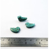 4 pieces  Turquoise Bird