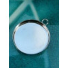 10 Supports de pendentif 23mm brod epais PP attache ronde
