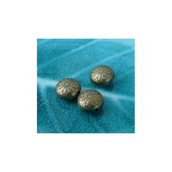 1 pieces marguerite ovale Bronze
