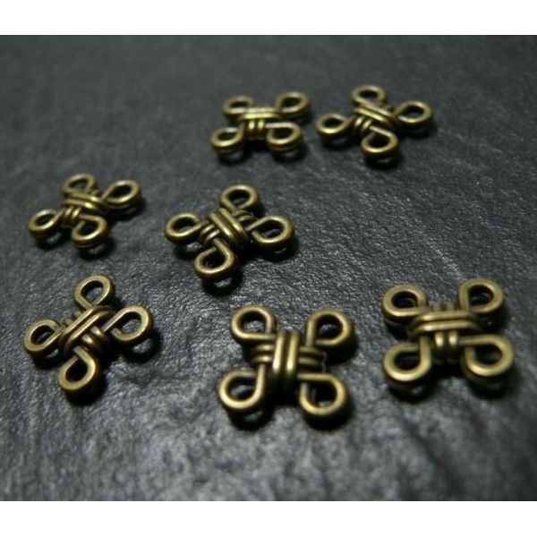 20 pieces bronze pendentif multi connecteurs A